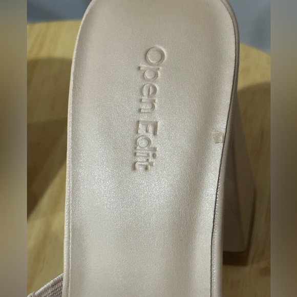 NWOT Open Edit Women’s Sheena Sandals - Picture 7 of 11